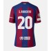 Barcelona Sergi Roberto #20 Voetbalkleding Thuisshirt 2023-24 Korte Mouwen